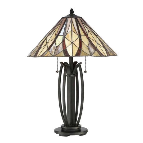 Quoizel Table Lamp from the Victory range. 2 Light Victory Table Lamp Product Code = QZ-VICTORY-TL