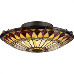 Quoizel Ceiling Flush from the West End range. West End 2 Light Medium Floating Flush Product Code = QZ-WEST-END-F