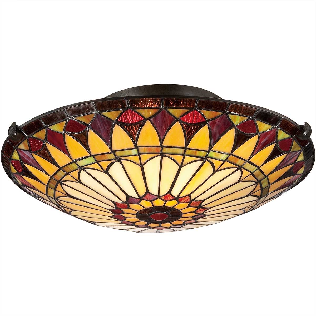 Quoizel Ceiling Flush from the West End range. West End 2 Light Medium Floating Flush Product Code = QZ-WEST-END-F