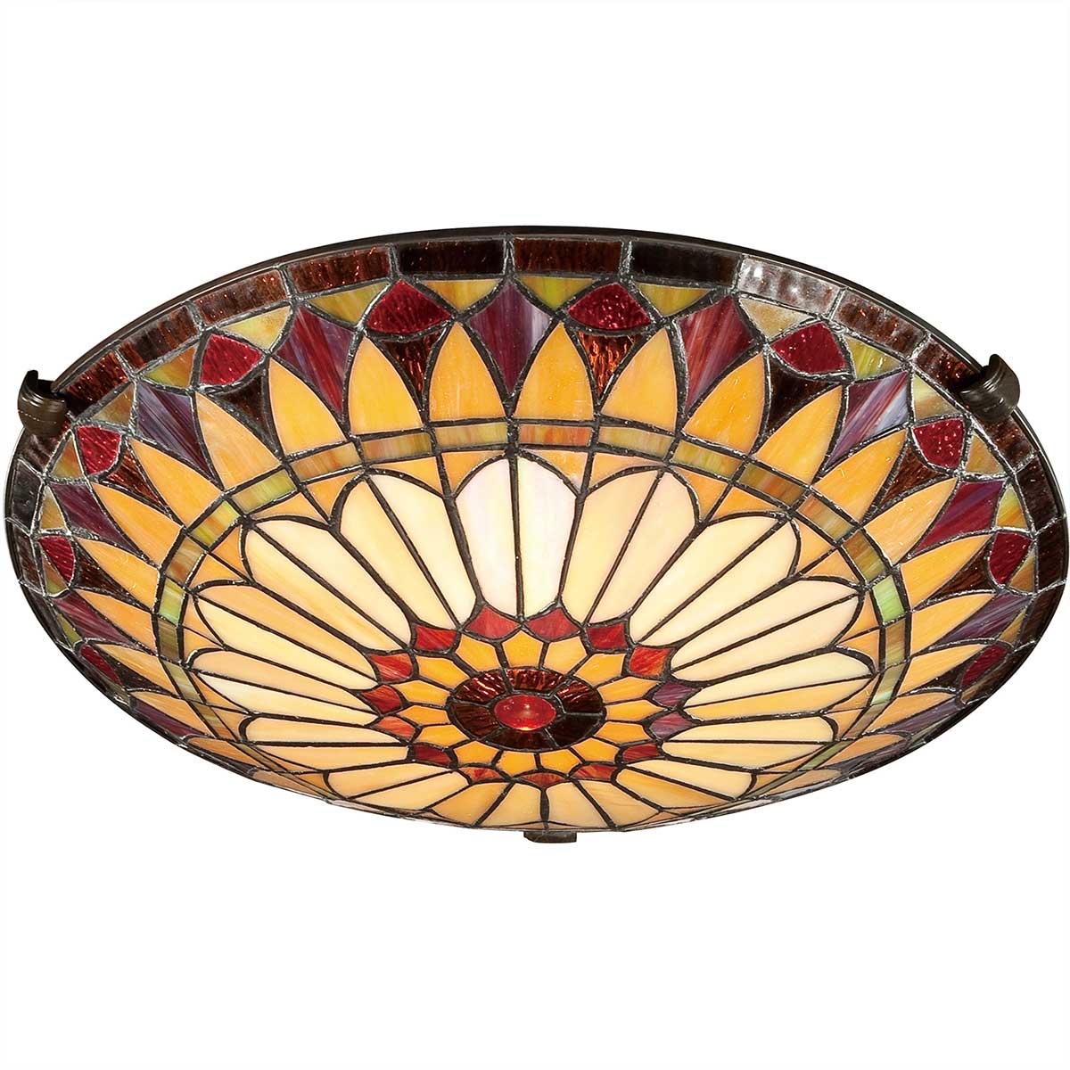 Quoizel Ceiling Flush from the West End range. West End 2 Light Medium Floating Flush Product Code = QZ-WEST-END-F