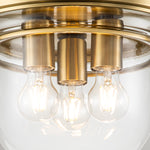 Quoizel Ceiling Flush from the Whistling range. Whistling 3 Light Flush Product Code = QZ-WHISTLING-F-BB