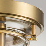 Quoizel Ceiling Flush from the Whistling range. Whistling 3 Light Flush Product Code = QZ-WHISTLING-F-BB