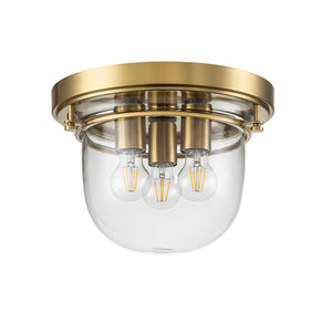 Quoizel Ceiling Flush from the Whistling range. Whistling 3 Light Flush Product Code = QZ-WHISTLING-F-BB