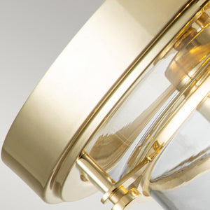 Quoizel Ceiling Flush from the Whistling range. Whistling 3 Light Flush Product Code = QZ-WHISTLING-F-PB