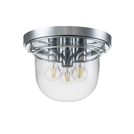 Quoizel Ceiling Flush from the Whistling range. Whistling 3 Light Flush Product Code = QZ-WHISTLING-F-PC