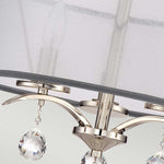 Quoizel Ceiling Semi-Flush from the Whitney range. Whitney 3 Light Semi-Flush/Pendant – SKU QZ-WHITNEY-SF