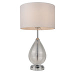 Magnalux Rayna Crystal Polished Chrome Table Lamp Part Number - RAY01CHTL