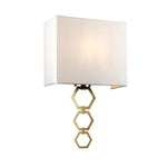 Elstead Lighting  Wall Light from the Ria range. Ria Medium 1 Light Wall Light Product Code = RIA-MEDIUM-AB