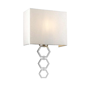 Elstead Lighting  Wall Light from the Ria range. Ria Medium 1 Light Wall Light Product Code = RIA-MEDIUM-PC