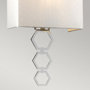 Elstead Lighting  Wall Light from the Ria range. Ria Medium 1 Light Wall Light Product Code = RIA-MEDIUM-PC