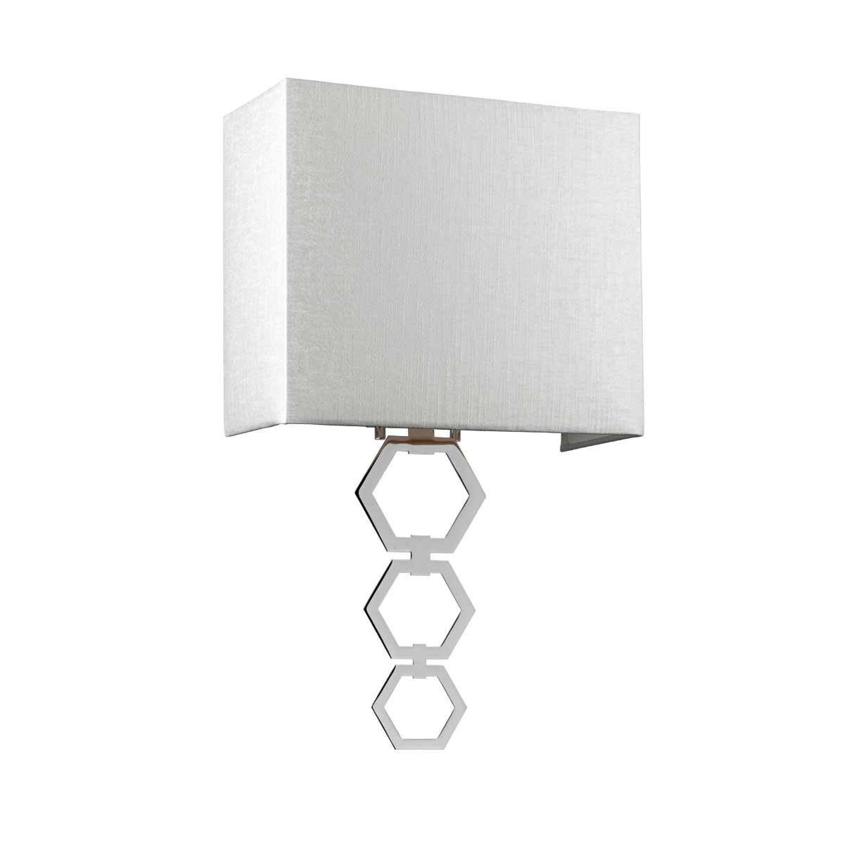 Elstead Lighting  Wall Light from the Ria range. Ria Medium 1 Light Wall Light Product Code = RIA-MEDIUM-PC