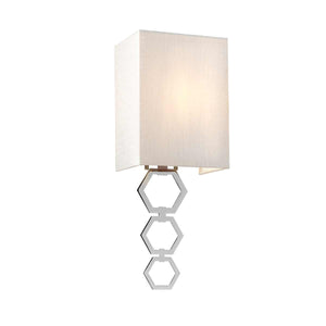 Elstead Lighting Wall Light from the Ria range. Ria Small 1 Light Wall Light Product Code = RIA-SMALL-PC