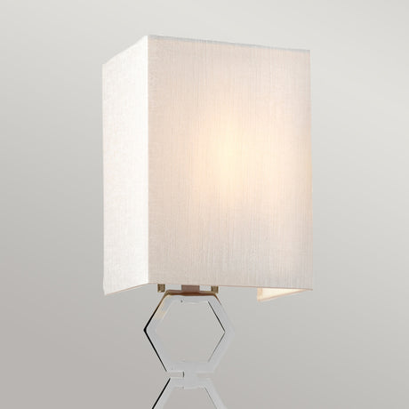 Elstead Lighting Wall Light from the Ria range. Ria Small 1 Light Wall Light Product Code = RIA-SMALL-PC
