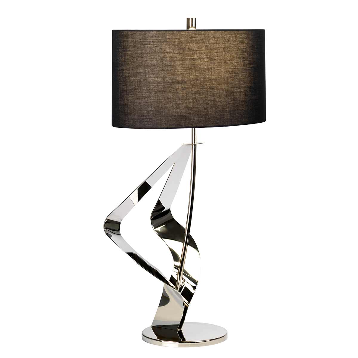 Elstead Lighting Table Lamp from the Ribbon range. Ribbon 1 Light Table Lamp Product Code = RIBBON-TL