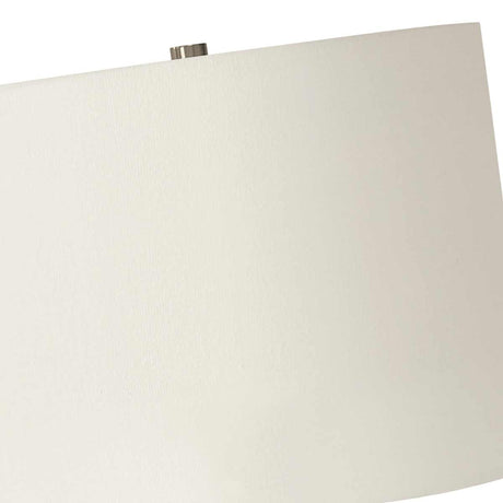 Elstead Lighting Table Lamp from the Ripple range. Ripple 1 Light Table Lamp - White Product Code = RIPPLE-TL-WHT