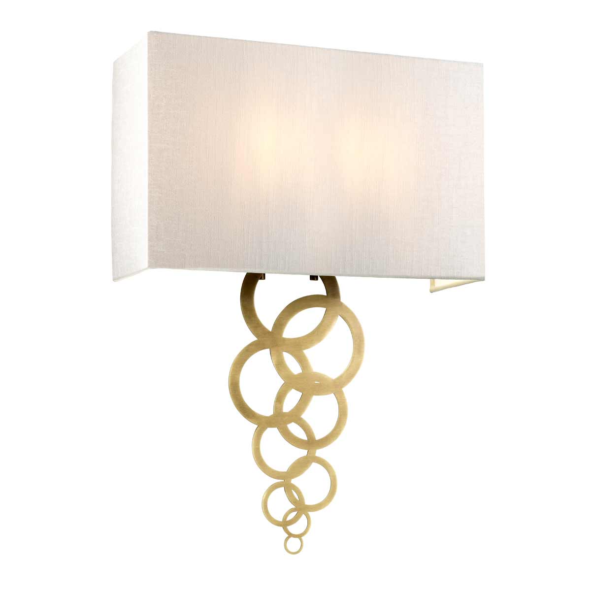 Elstead Lighting  Wall Light from the Rosa range. Rosa Large 2 Light Wall Light Product Code = ROSA-LARGE-AB
