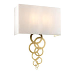 Elstead Lighting  Wall Light from the Rosa range. Rosa Large 2 Light Wall Light Product Code = ROSA-LARGE-AB