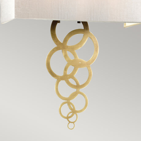 Elstead Lighting  Wall Light from the Rosa range. Rosa Large 2 Light Wall Light Product Code = ROSA-LARGE-AB
