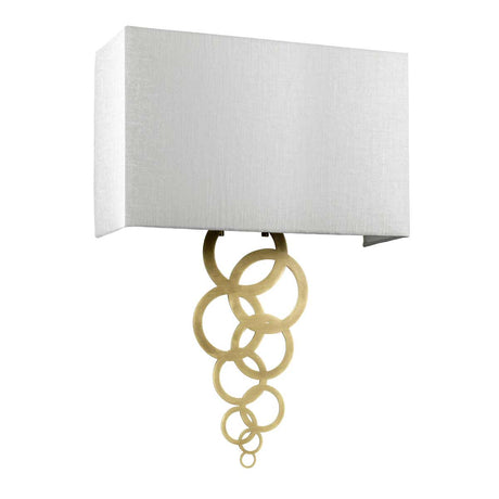 Elstead Lighting  Wall Light from the Rosa range. Rosa Large 2 Light Wall Light Product Code = ROSA-LARGE-AB