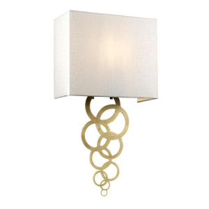 Elstead Lighting  Wall Light from the Rosa range. Rosa Medium 1 Light Wall Light Product Code = ROSA-MEDIUM-AB