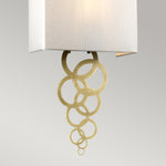 Elstead Lighting  Wall Light from the Rosa range. Rosa Medium 1 Light Wall Light Product Code = ROSA-MEDIUM-AB