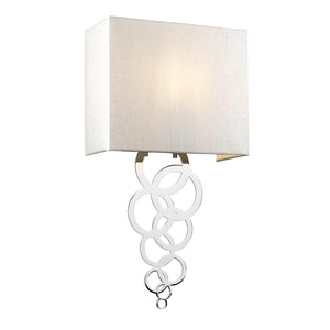 Elstead Lighting  Wall Light from the Rosa range. Rosa Medium 1 Light Wall Light Product Code = ROSA-MEDIUM-PC