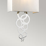 Elstead Lighting Wall Light from the Rosa range. Rosa Medium 1 Light Wall Light – SKU ROSA-MEDIUM-PC