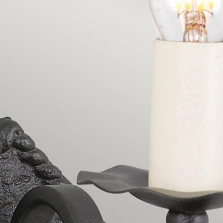 Elstead Lighting Wall Light from the Rectory range. Rectory 1 Light Wall Product Code = RY1A-BLACK