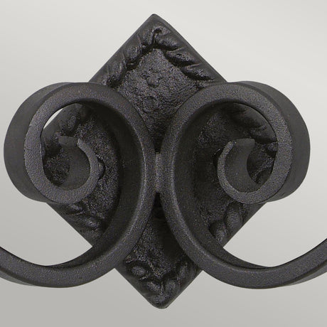 Elstead Lighting Wall Light from the Rectory range. Rectory 2 Light Wall Product Code = RY2A-BLACK