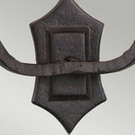 Elstead Lighting Wall Light from the Rectory range. Rectory 2 Light Wall Product Code = RY2B-BLACK