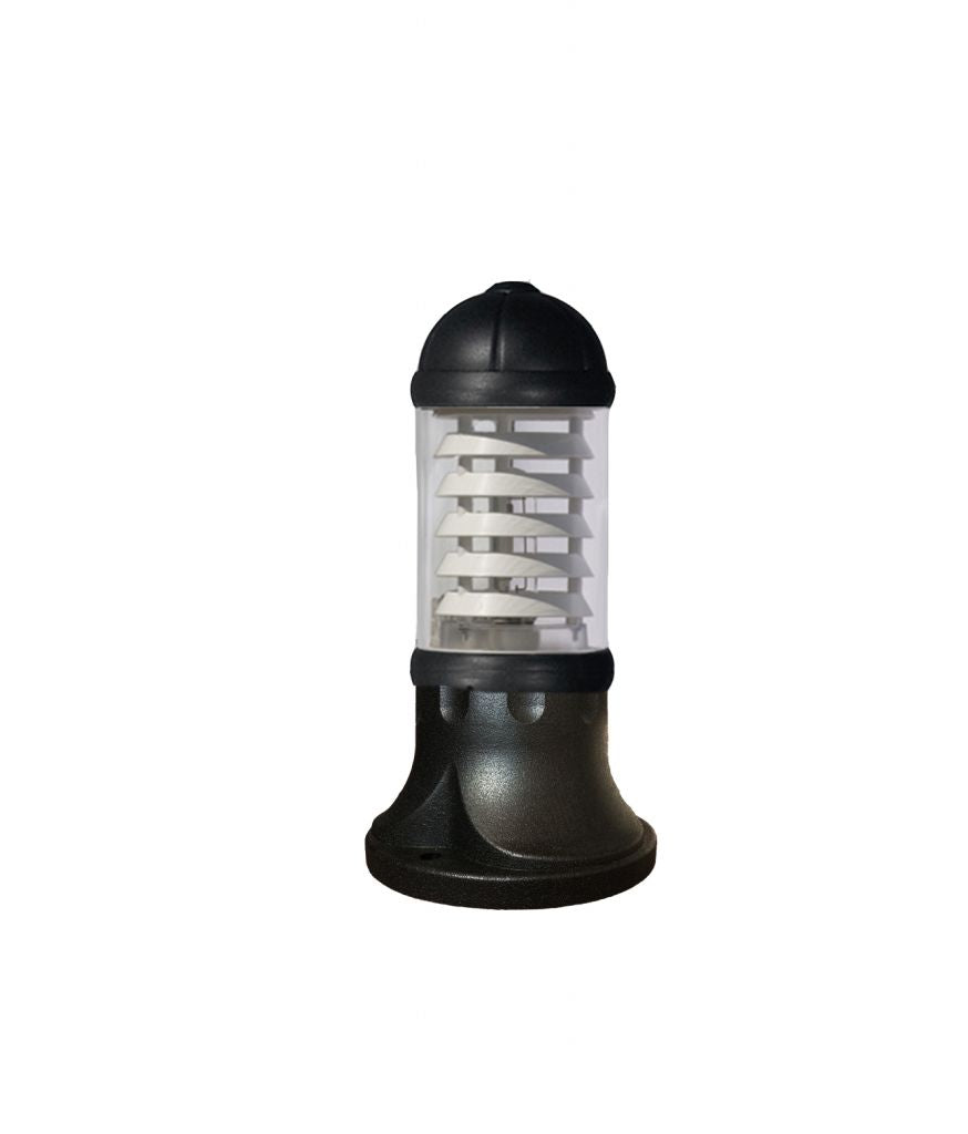 Magnalux Sauro 500mm Black Clear E27 Bollard Post Light Part Number - SAURO500