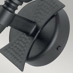 Elstead Lighting Wall Light from the Saxon range. Saxon 1 Light Wall Light Product Code = SAX1-BLK