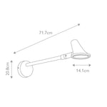 Elstead Lighting Outdoor Wall Light from the Selma range. Selma LED Sign Light – SKU SELMA