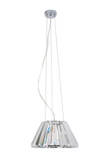 Magnalux Senza 1 Light Polished Chrome Crystal Pendant Part Number - SEN01CH