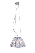 Magnalux Senza 1 Light Polished Chrome Crystal Pendant Part Number - SEN01CH