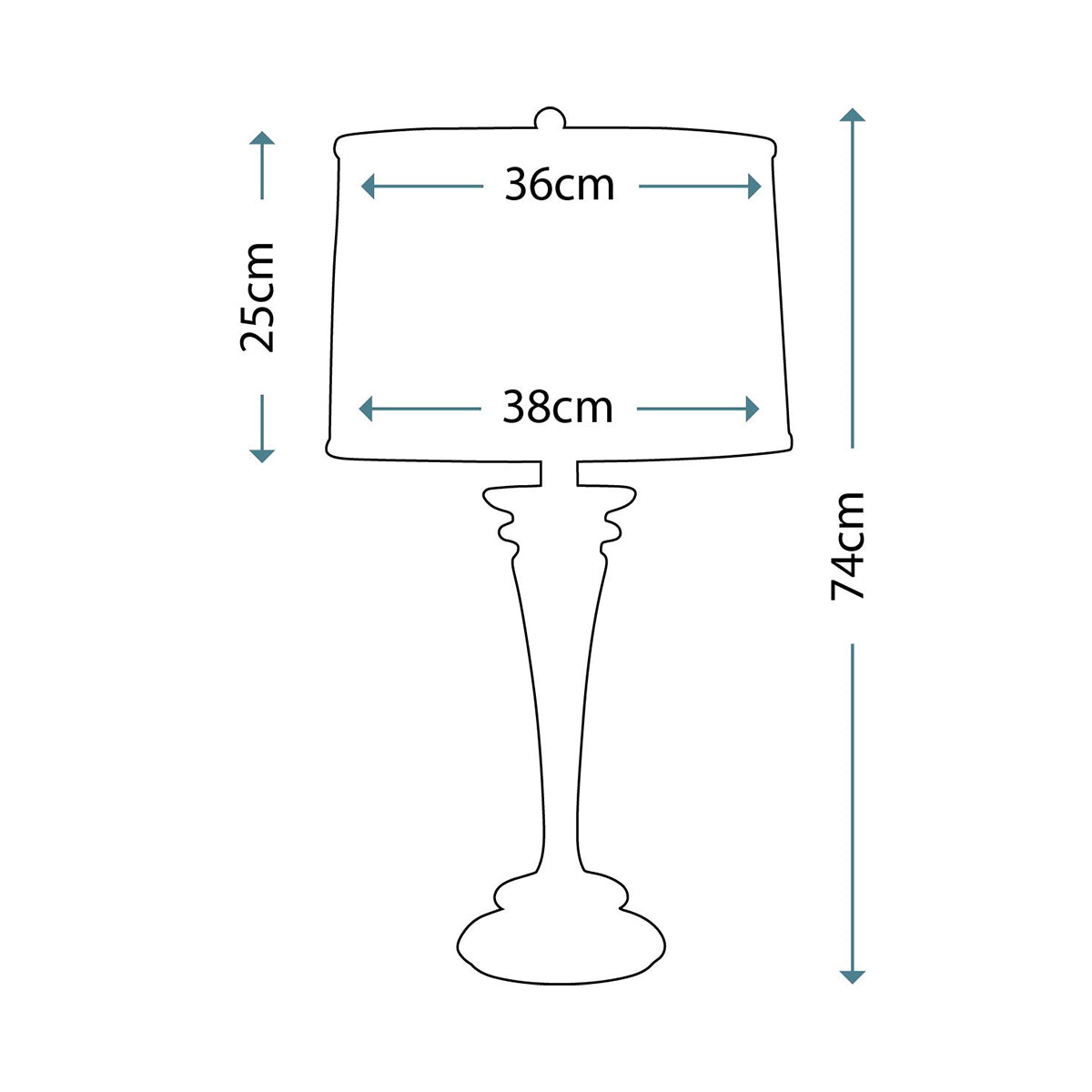 Stiffel Table Lamp from the Brooklyn range. Brooklyn 1 Light Table Lamp  Product Code = SF-BROOKLYN