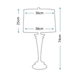Stiffel Table Lamp from the Brooklyn range. Brooklyn 1 Light Table Lamp  Product Code = SF-BROOKLYN