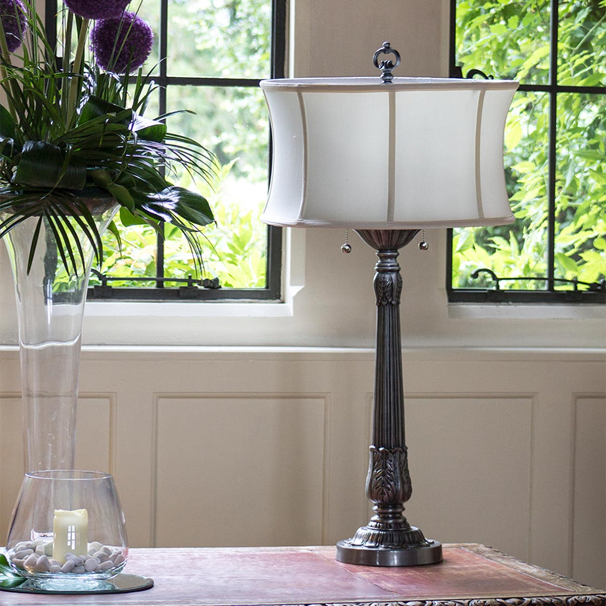 Stiffel Table Lamp from the Presidential range. Presidential 2 Light Table Lamp Product Code = SF-PRESIDENTIAL