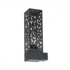 Magnalux Shelby One Light Black Wall Light Part Number - SHE01WLBL