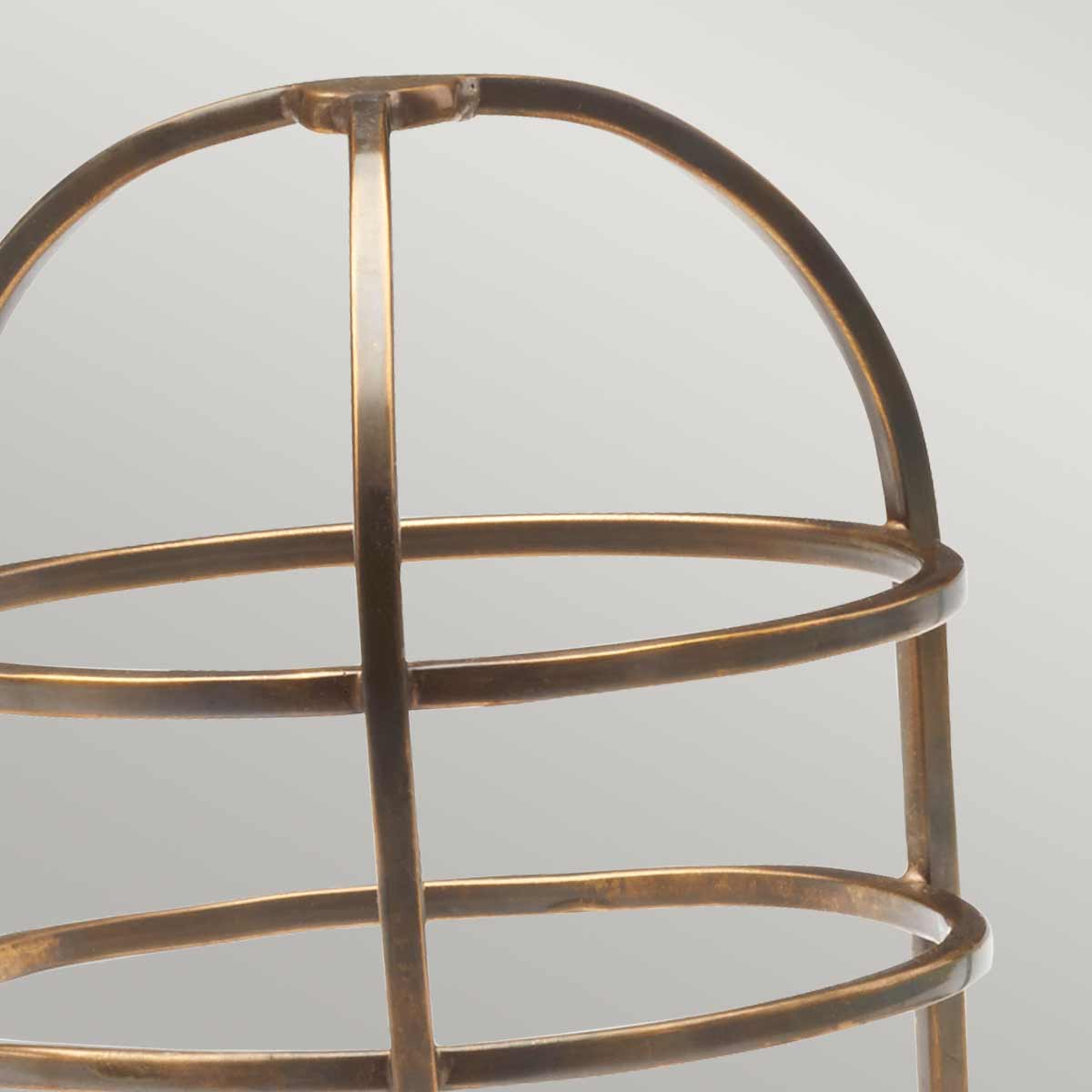 Elstead Lighting Cage Accessory for Sheldon and Somerton SHEL-SOM-CAGE-BR