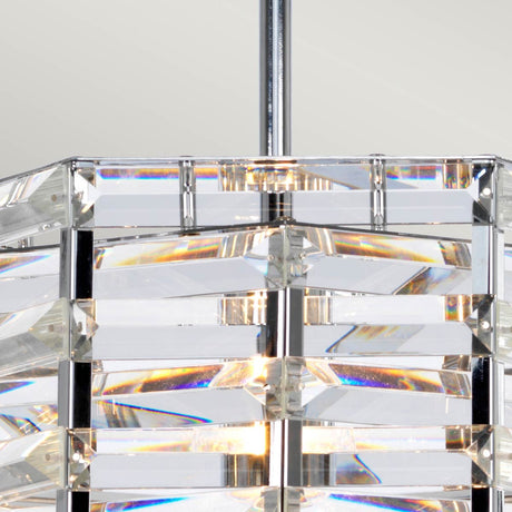 Elstead Lighting Pendant from the Shoal range. Shoal 1 Light Pendant Product Code = SHOAL-1P