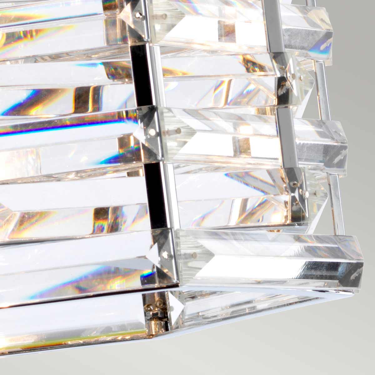 Elstead Lighting Pendant from the Shoal range. Shoal 1 Light Pendant Product Code = SHOAL-1P