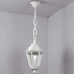 Magnalux Sichem/Anna Black Clear E27 Chain Lantern Part Number - SICHEM/ANNA