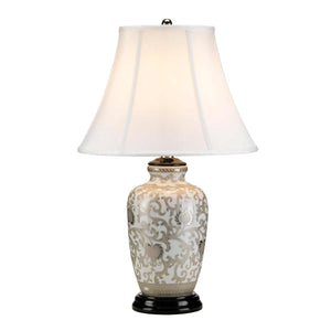 Elstead Lighting Table Lamp from the Silverthistle range. Silver Thistle 1 Light Table Lamp Product Code = SILVERTHISTLE-TL