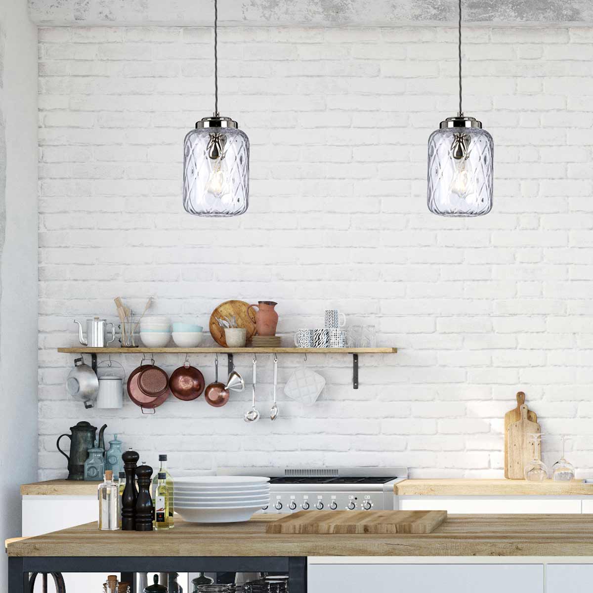 Elstead Lighting Pendant from the Sola range. Sola 1 Light Pendant Product Code = SOLA-P
