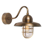 Elstead Lighting Outdoor Wall Light from the Somerton range. Somerton 1 Light Wall Lantern Product Code = SOMERTON-BR