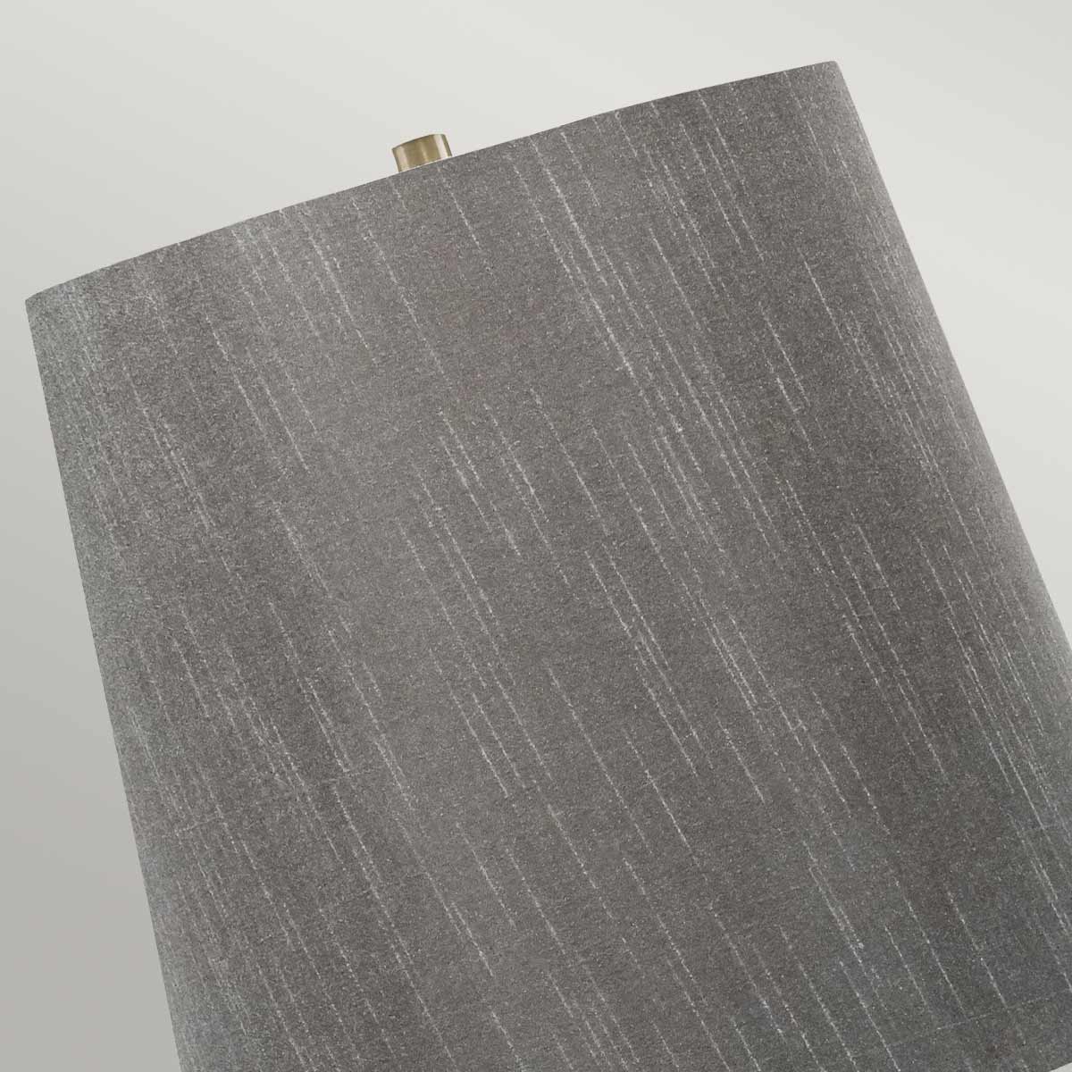 Elstead Lighting Table Lamp from the Spin range. Spin 1 Light Table Lamp - Grey Product Code = SPIN-TL-GREY