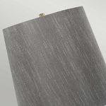Elstead Lighting Table Lamp from the Spin range. Spin 1 Light Table Lamp - Grey Product Code = SPIN-TL-GREY