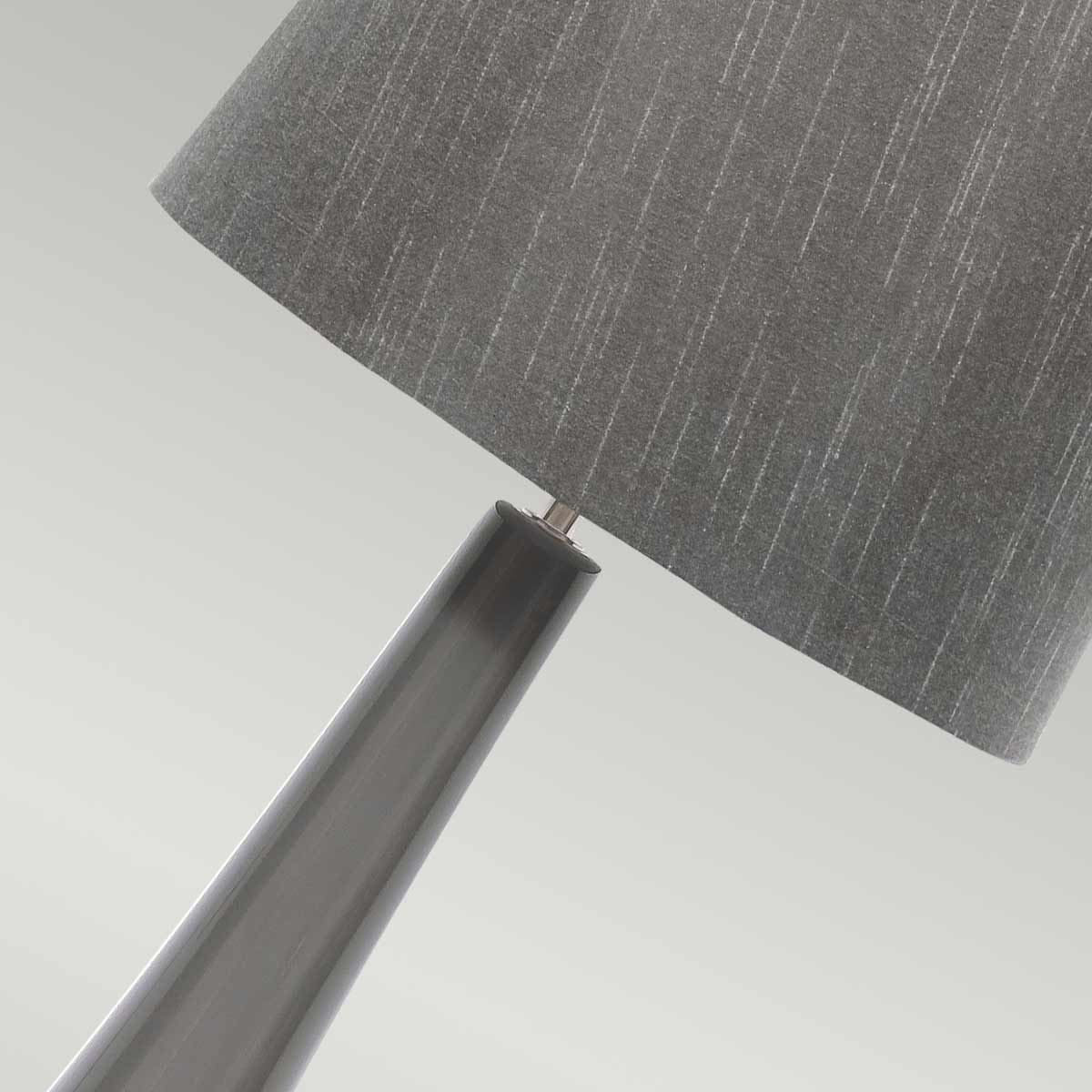 Elstead Lighting Table Lamp from the Spin range. Spin 1 Light Table Lamp - Grey Product Code = SPIN-TL-GREY