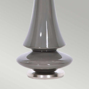 Elstead Lighting Table Lamp from the Spin range. Spin 1 Light Table Lamp - Grey Product Code = SPIN-TL-GREY